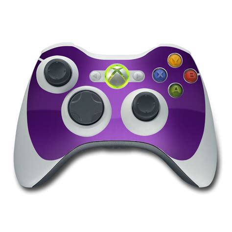 Xbox 360 Controller Skin Purple Burst Decalgirl
