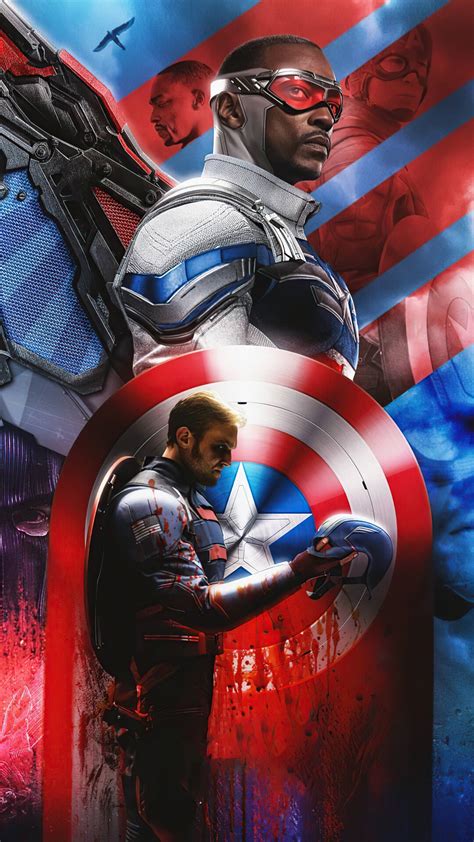 Captain America The Winter Soldier Poster Falcon