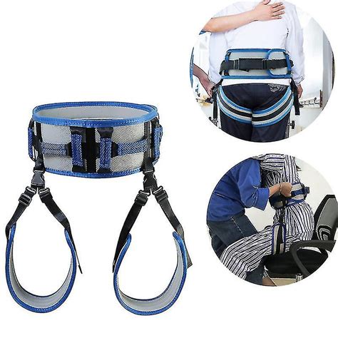 Stand Assistance Belt Transfer Belt With Leg Loops Medical Nursing