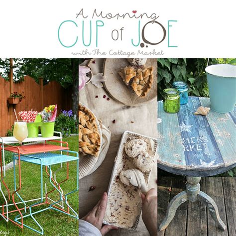 A Morning Cup Of Joe Diy Projects Features Linky Party The Cottage