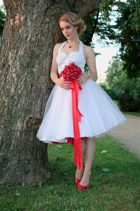 Rockabilly Bride Rockabilly Wedding Dress Rockabilly Cherry Bouquet