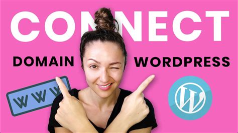 How To Connect Your Domain To Your Wordpress Website Or Blog Youtube