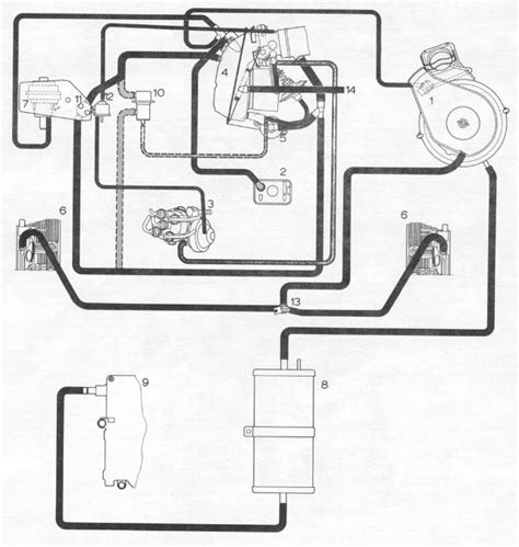 Pelican Parts Porsche 914 Fuel Injection Hose Layout