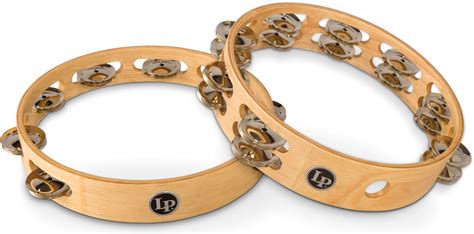 The tambourine is a musical instrument in the percussion family consisting of a frame, often of wood or plastic, with pairs of small metal jingles, called zills. Latin Percussion LP380A Single Row Tambourine | Keymusic