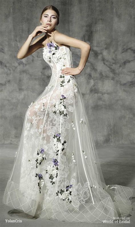 Romantic Lace Collection Yolancris 2016 Wedding Dresses