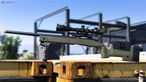 CYMA USMC M A Bolt Action Airsoft Sniper Rifle Package OD Green Gun Only Airsoft Guns