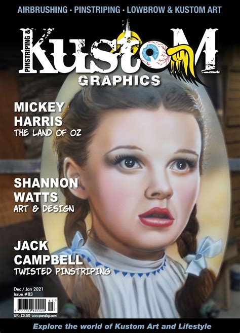 Pinstriping And Kustom Graphics Magazine Issue 83