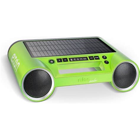 Etón Rukus Solar Bluetooth Speaker Awesome For A Day In