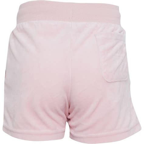 Buy Juicy Couture Girls Velour Shorts Almond Blossom