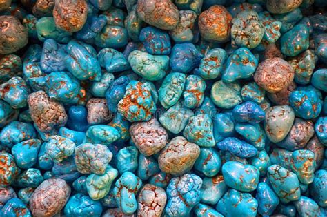 Turquoise Mineral Isolated Stock Photo Image Of Hard 70196908