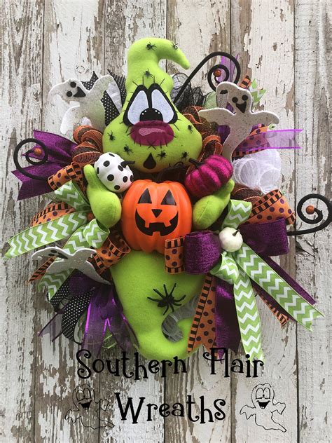 Excited to share this item from my #etsy shop: Halloween Wreath ...