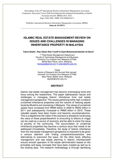 Managing property involve establishing goals, objectives and policies and implementation of as far malaysia is concerned, there are three approaches to the current system of public sector property management activities as 5. (PDF) ISLAMIC REAL ESTATE MANAGEMENT:REVIEW ON ISSUES AND ...