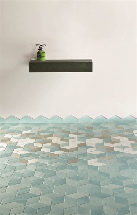 Indoor Porcelain Stoneware Wallfloor Tiles Tex Blue By Mutina Design
