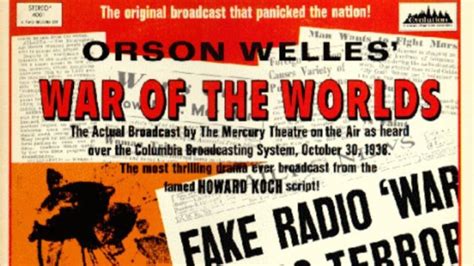 Halloween Breaking News Fake News La “guerra Dei Mondi” Radiofonica