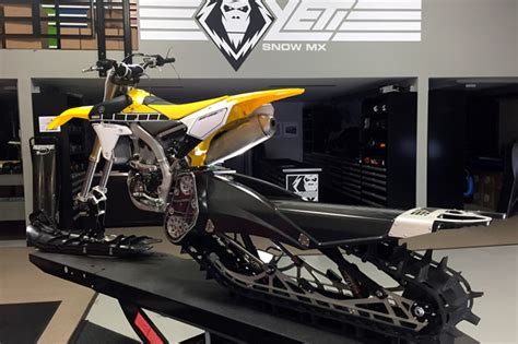 That's right, if you're not ready to put away your dirt bike you don't have to! Building the ultimate Yeti snow bike kit | SnoRiders
