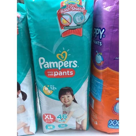Pampers Pants Xl 46pcs Shopee Philippines