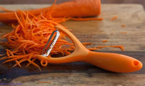 If not really julienne, but close enough to work is sufficient, a food processor with a suitable disc, or the carrots are used in many dishes. Julienne carrots - What A Girl Eats