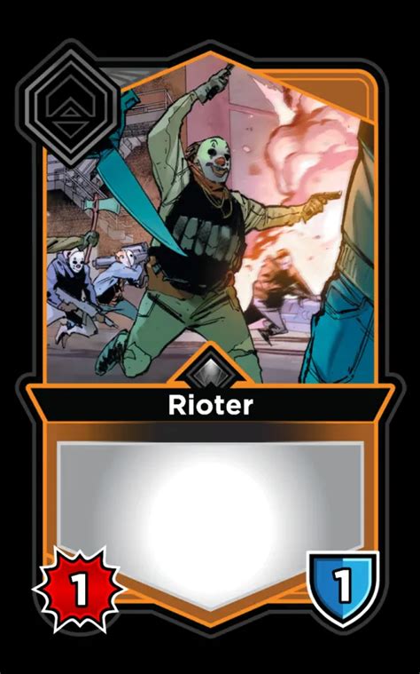 Rioter Dc Dual Force Card