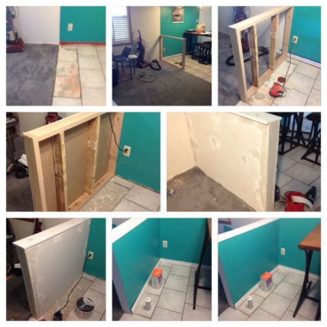 If you need to use more than one length of. My DIY projects: Pony Wall (Half wall) | Pony wall, Half ...