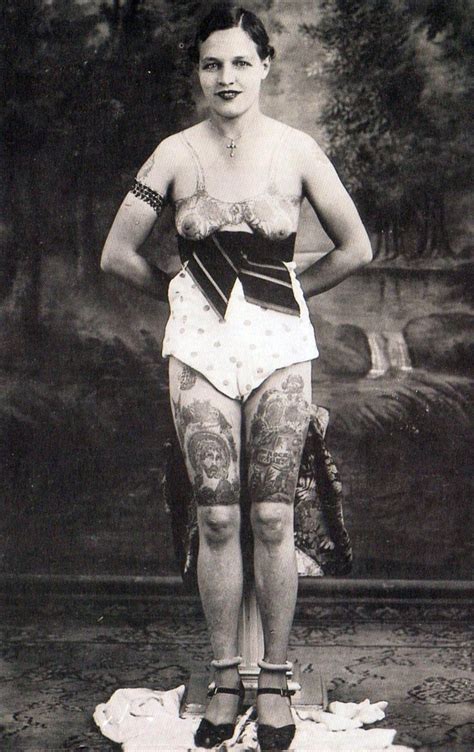 91 Best Images About Vintage Tattooed People On Pinterest