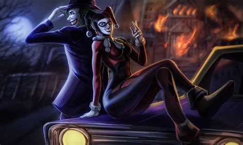 971 Wallpaper Joker Harley Quinn Images And Pictures Myweb