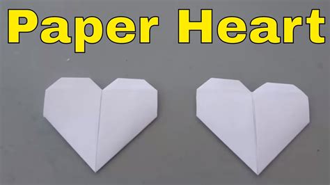 How To Fold A Paper Heart With Rectangle Paper Bmp Potatos