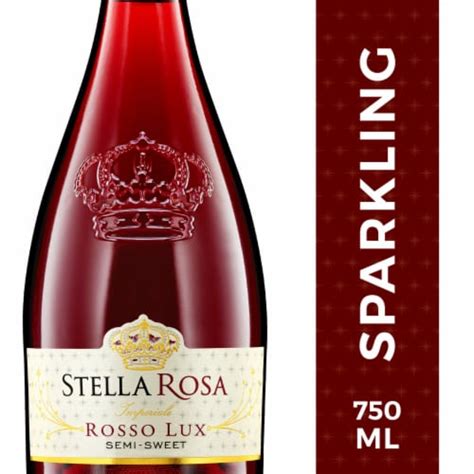 Stella Rosa Imperiale Rosso Lux Semi Sweet Sparkling Wine 750 Ml