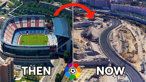 Demolished La Liga Stadiums Then And Now Youtube