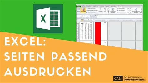 Alle inhalte einer tabelle auf eine seite drucken. Excel Seiten passend ausdrucken - TUTORIAL - YouTube
