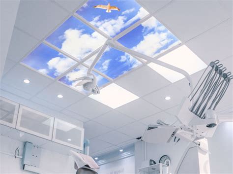 Sky ceiling´s solution allows an easy attachment with magnets directly to a ceiling's metal construction, which makes possible to experiment with different arrangements and change things. LED Sky Ceilings | LED Sky Panels | LED Ceiling Panel ...