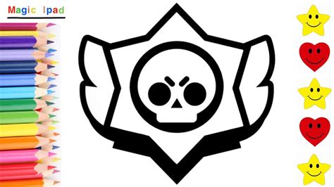 Our brawl stars skins list features all of the currently and soon to be available cosmetics in the game! Como dibujar SIMBOLO BRAWL STARS | dibujos para niños ...