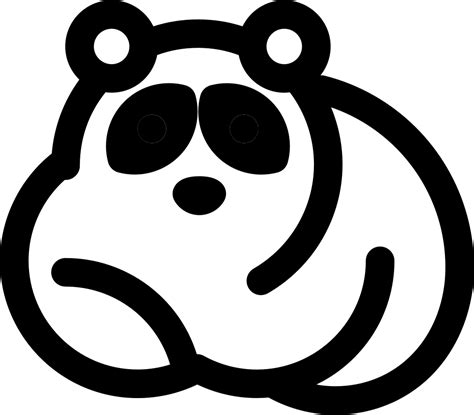 Panda Bear Svg Png Icon Free Download 73010 Onlinewebfontscom