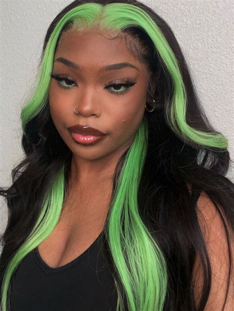 Green Hair On Dark Skin 42 Gorgeous Looks Youll Love Stylish Weekly