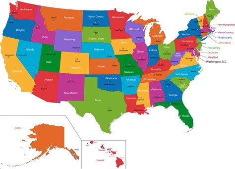 Us State Names Capitals Abbreviations Nicknames States And
