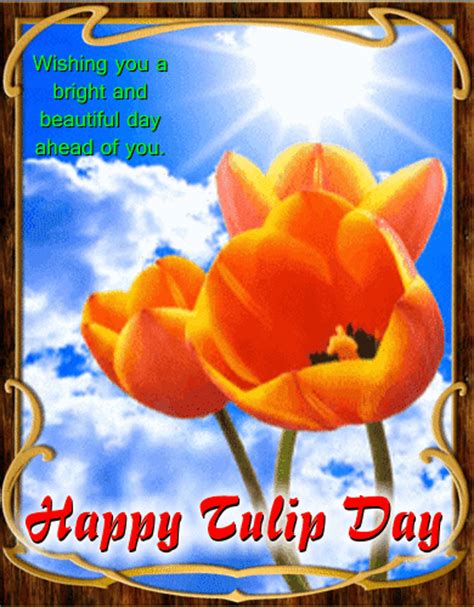 A Beautiful Tulip Day Free Tulip Day Ecards Greeting Cards 123