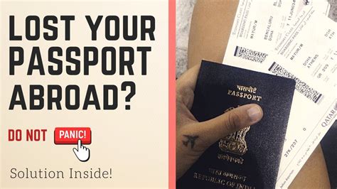 What To Do If You Lose Your Passport Abroad YouTube