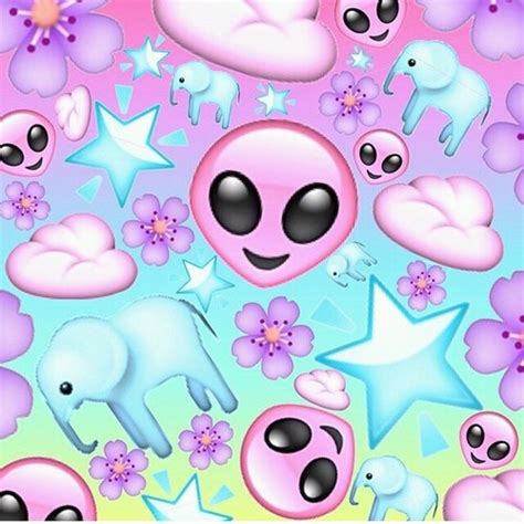 Alien Emoji Wallpaper Wallpapersafari