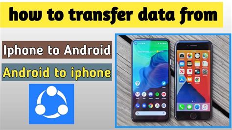 How To Transfer Data From Iphone To Android Android To Iphone Youtube