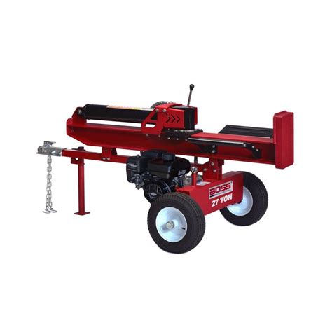 Boss Industrial 27 Ton 208cc Horizontalvertical Gas Log Splitter Wd27t