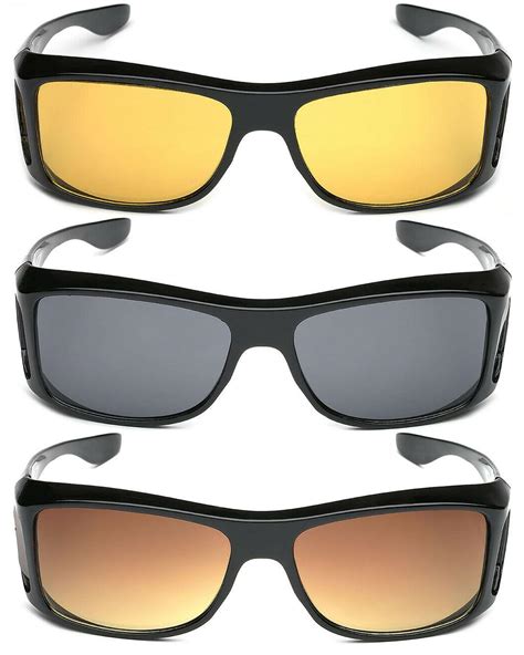 medium large fit over sunglasses cover prescription rx eye