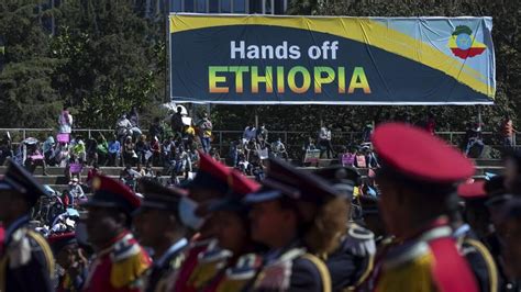 Ethiopians Protest Us Sanctions Over Brutal Tigray War