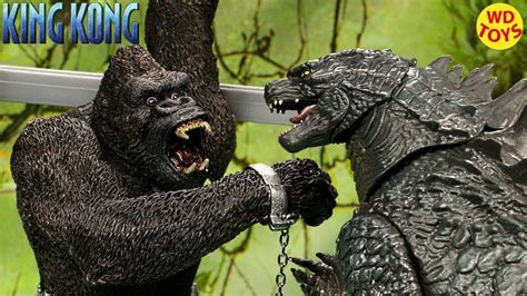 New King Kong Mcfarlane Toys Deluxe Box Set King Kong Vs Godzilla