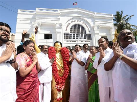 Aiadmk Celebrates Jayalalithaas 75th Birth Anniversary News9live