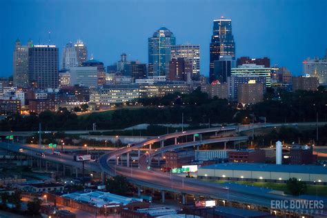 Downtown Kansas City Skyline Aerial Eric Bowers Photo
