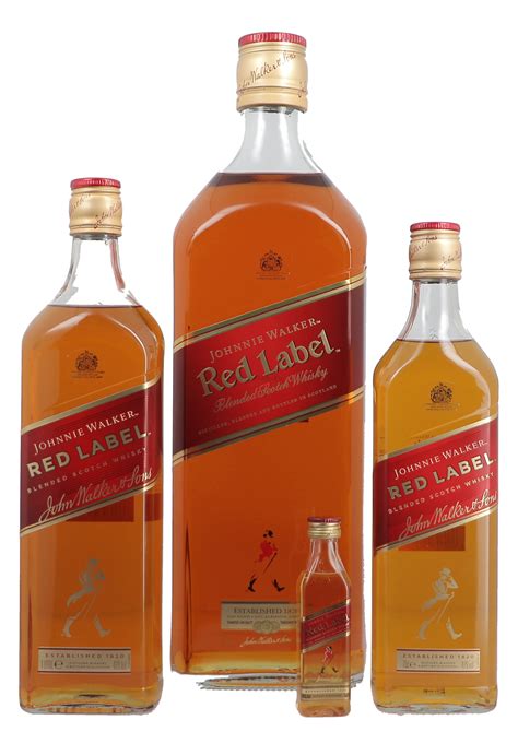 Johnnie Walker Red Label Blended Scotch Whisky Nevejan