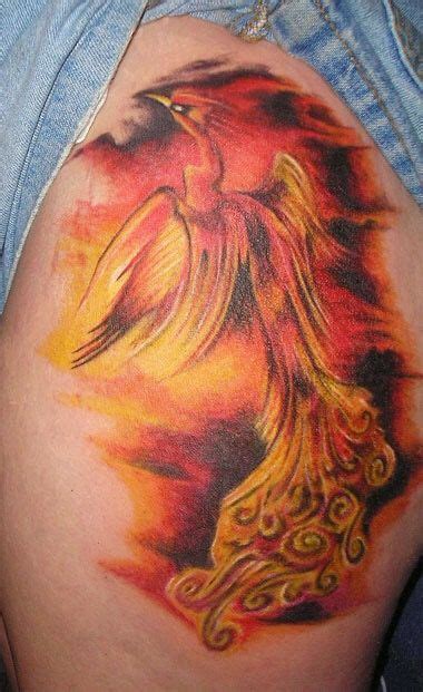 Fiery Phoenix Tattoo Ideas That Will Set You Ablaze Tats N Rings Arte Tattoo