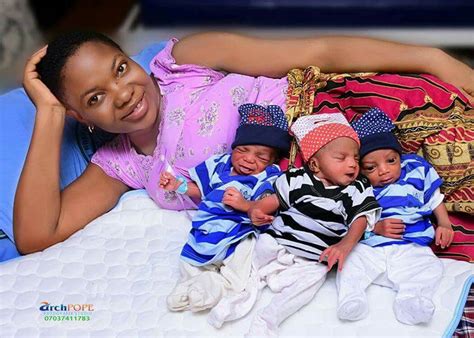 Woman Who Was Born A Twin Delivers A Set Of Bouncing Triplets