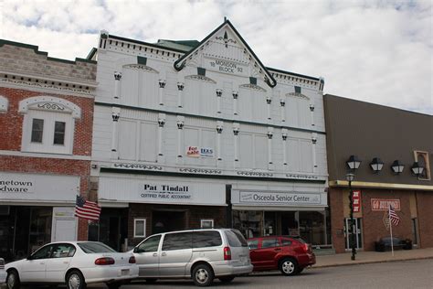 Monson Block Osceola Ne Built In 1892 And Also Known As Flickr