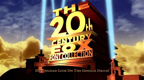 The 20th Century Fox Font Collection Youtube