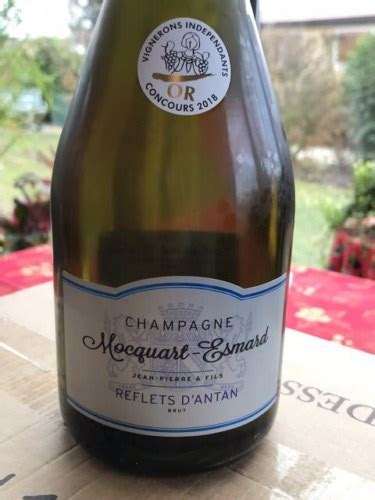 Mocquart Esmard Reflets DAntan Brut Champagne Vivino